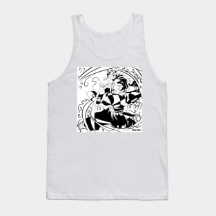 Breath of water by tanjiro kamado in kimetsu no yaiba Tank Top